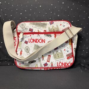 Milly Green London Crossbody Bag British Landmarks Big Ben